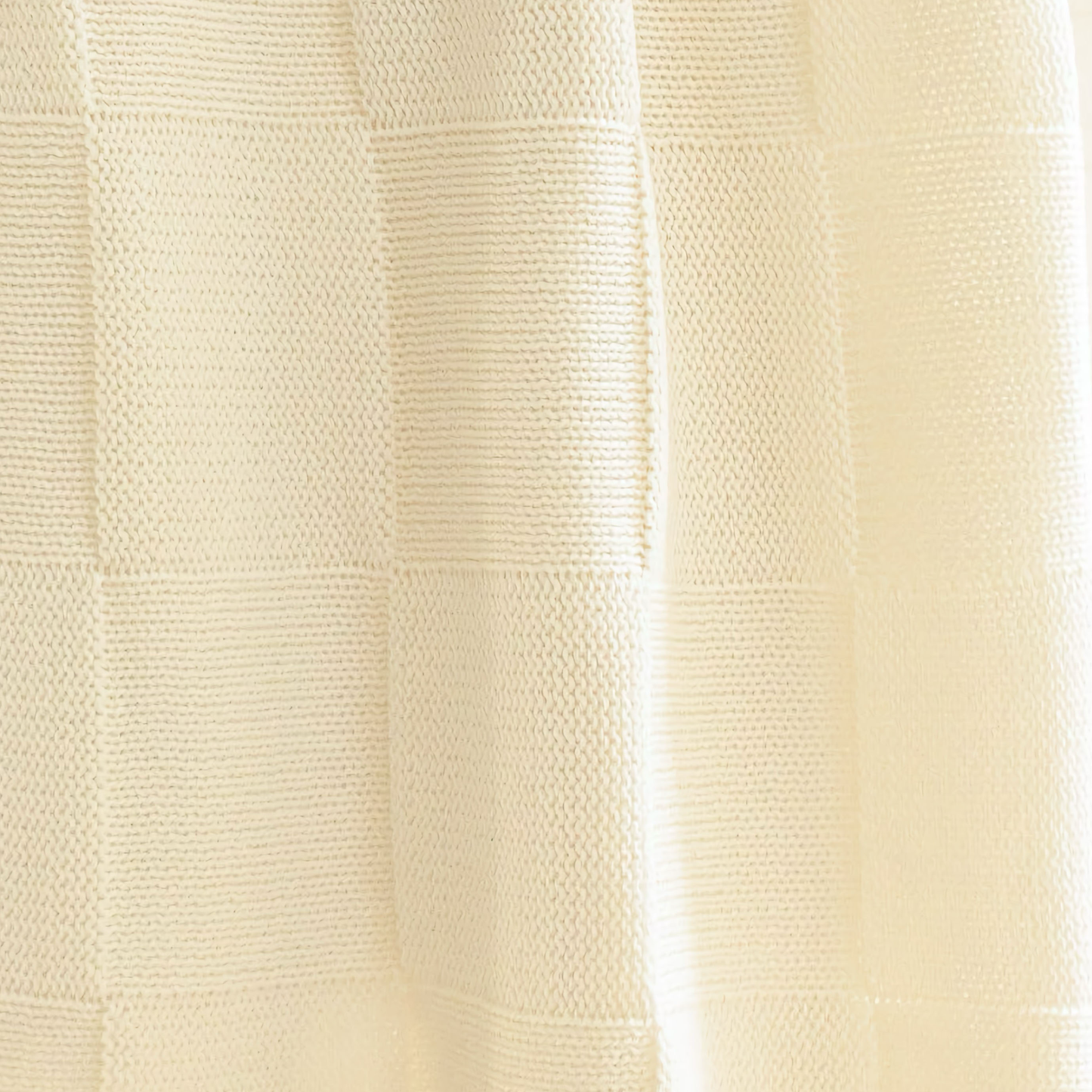 Alashan Charlie Knit Baby Blanket - White