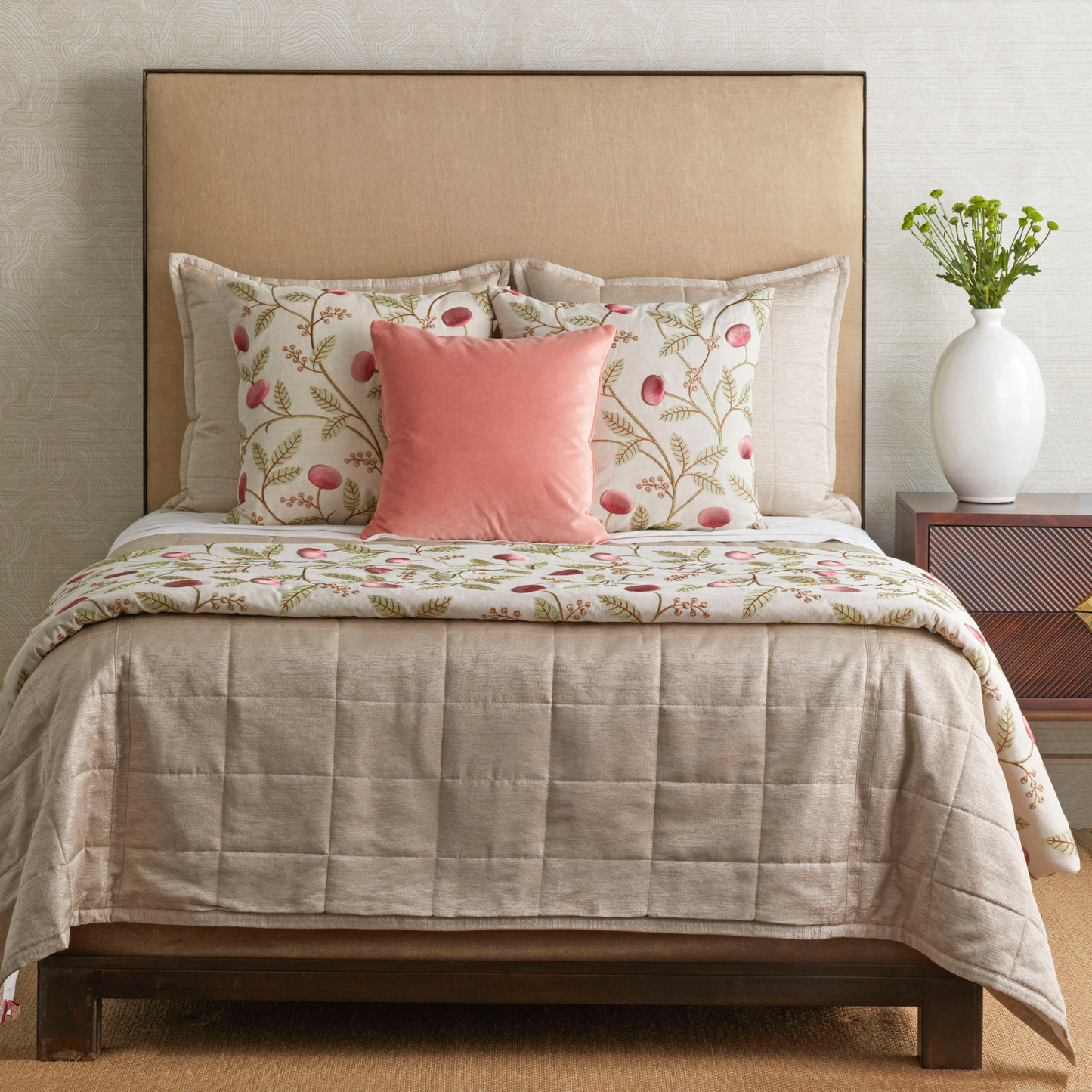 Ann Gish Joliet Throw and Decorative Pillow - Multi