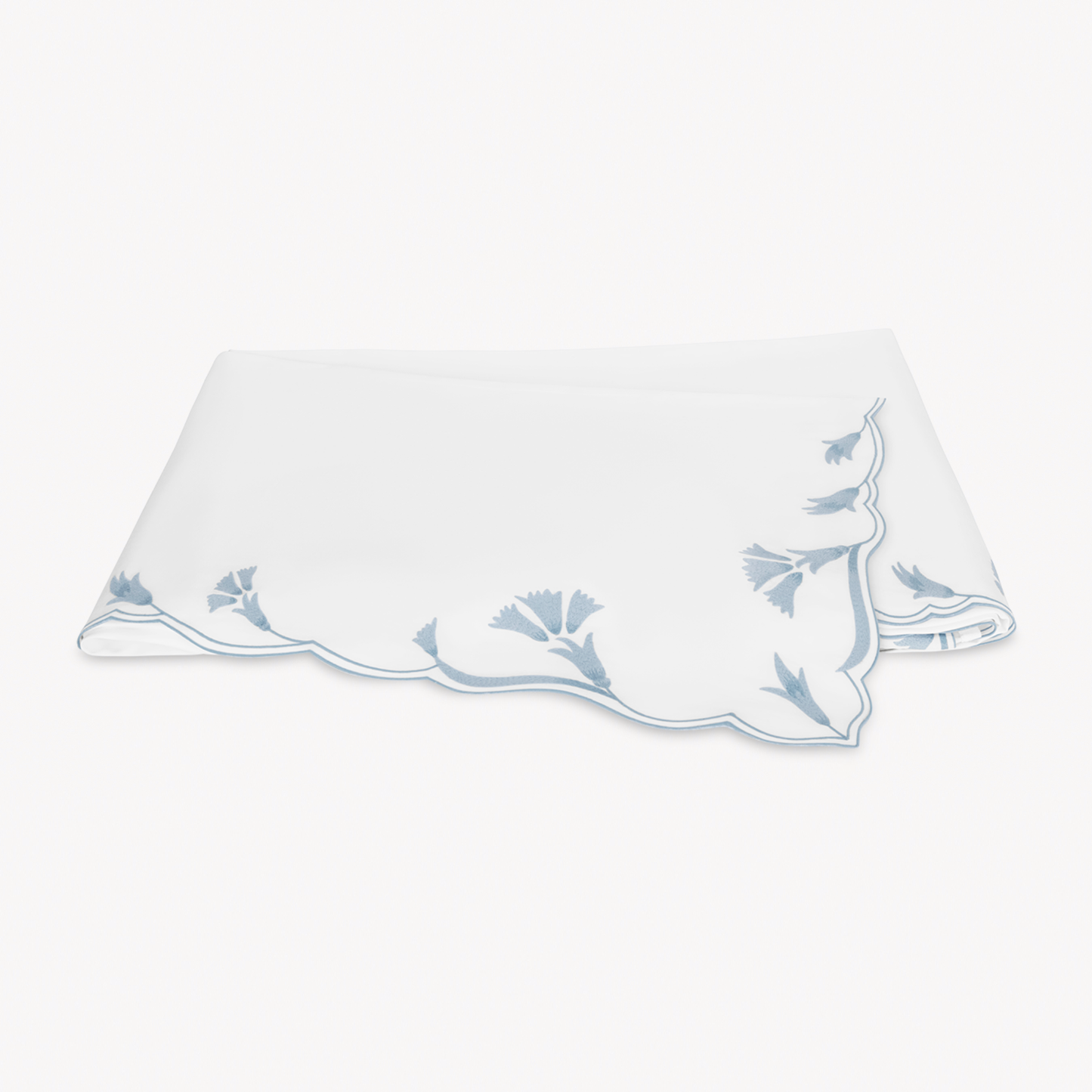 Matouk Marcella Bedding Collection - Hazy Blue