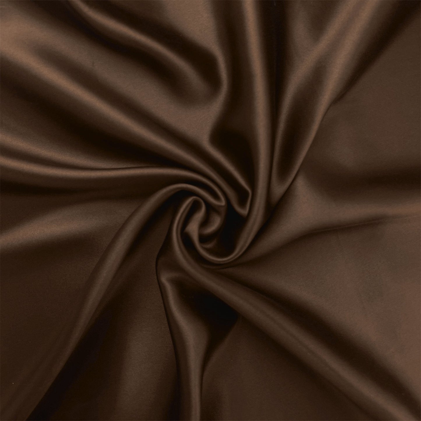 Mulberry Park Silks Luxury 19 Momme Pure Silk Pillowcase with Zipper - Chocolate