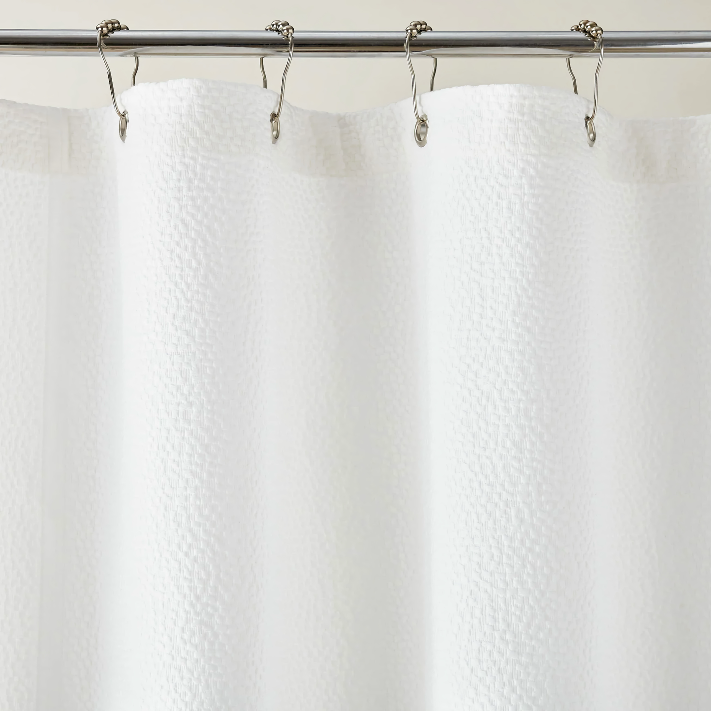 Peacock Alley Montauk Shower Curtain - White