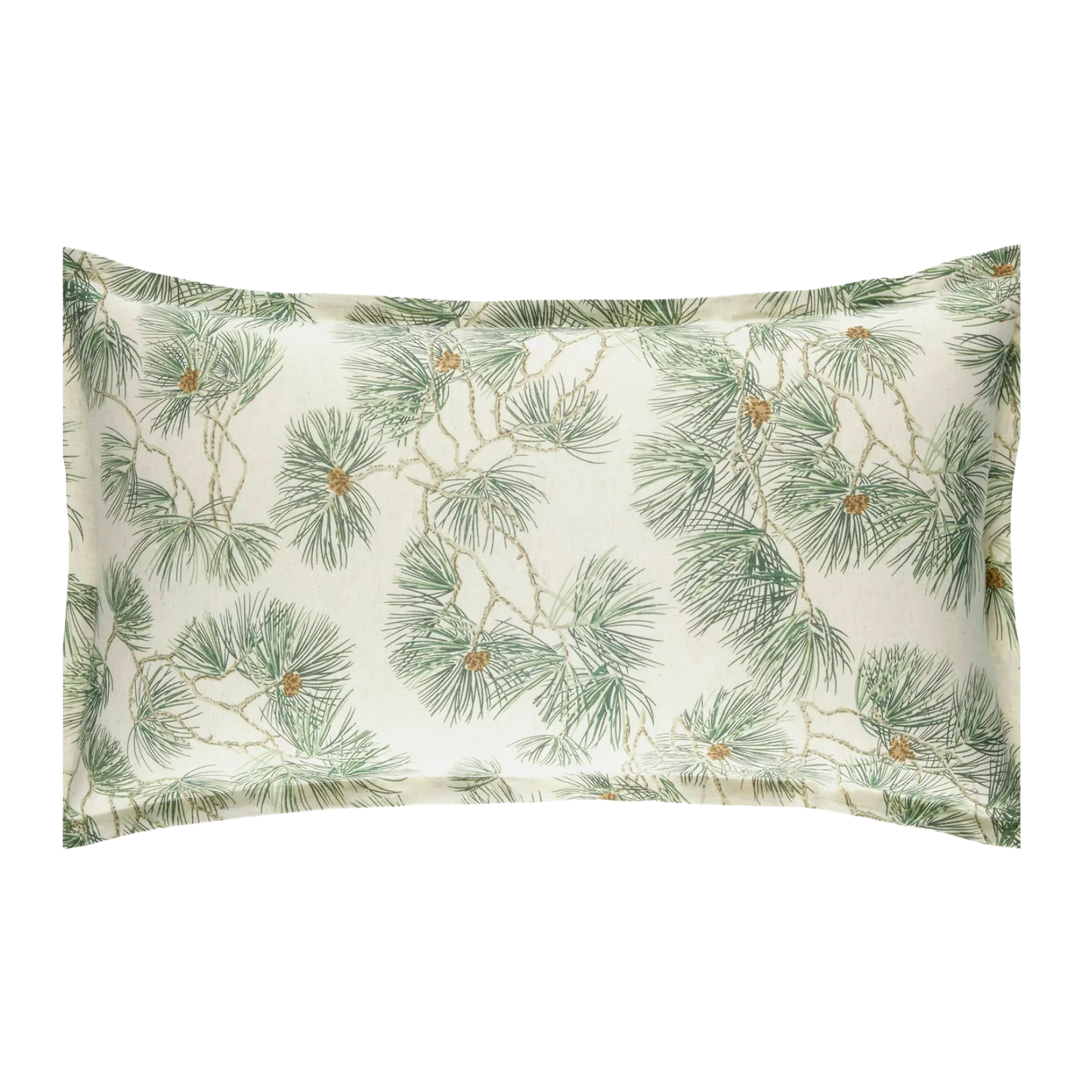 Pine Cone Hill Vintage Pine Boughs Duvet Cover and Shams - Natural