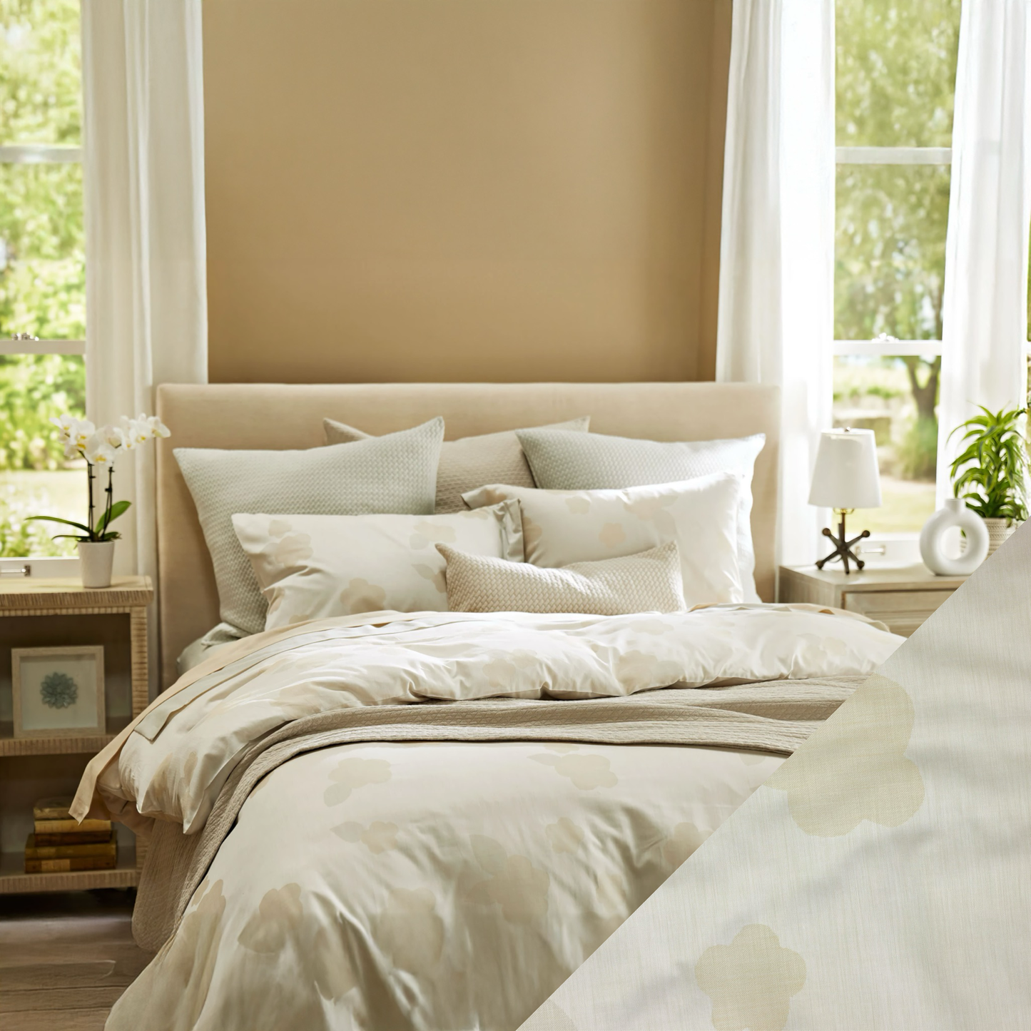 SDH Levanto Bedding - Ivory