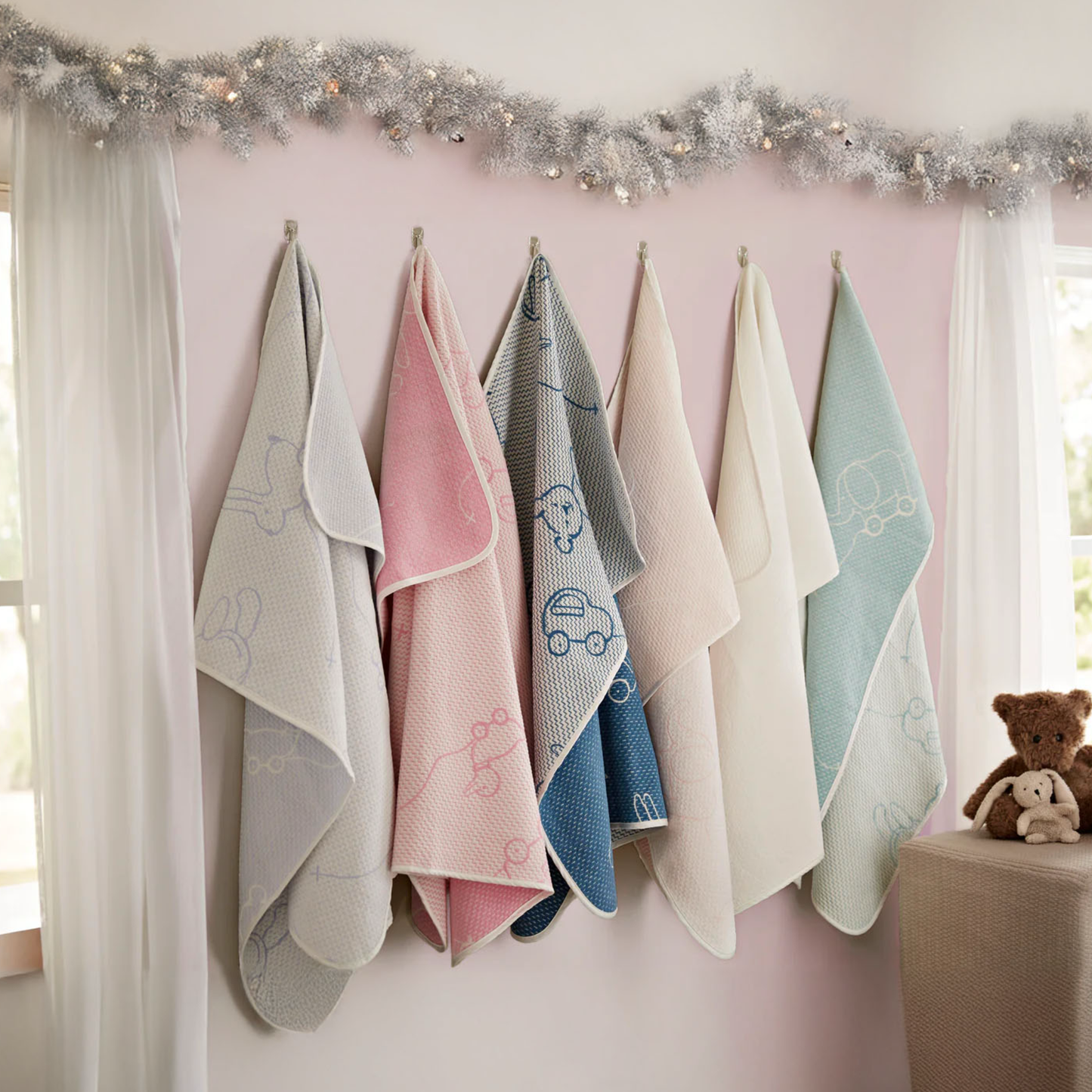 SDH Wheels Baby Blanky - Denim
