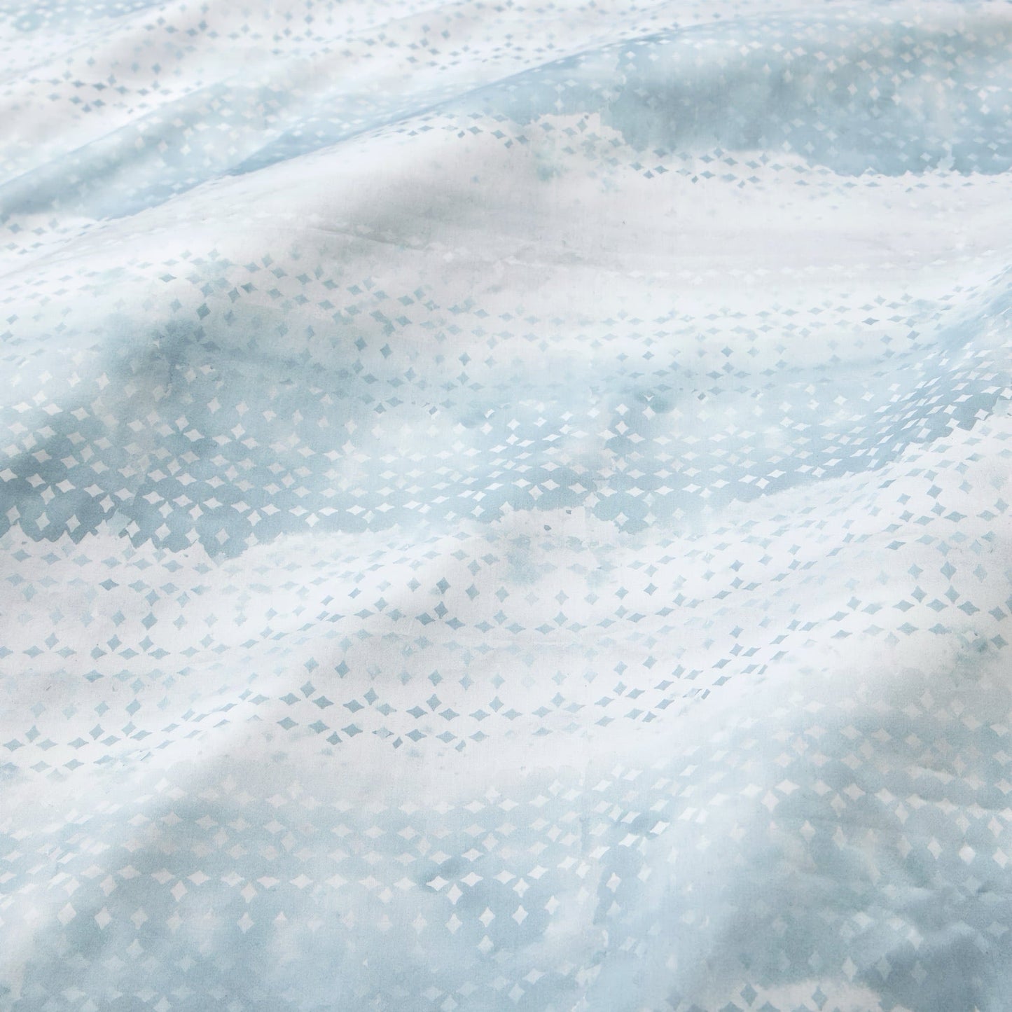 Sferra Brillanti Duvet Cover and Shams - Sky