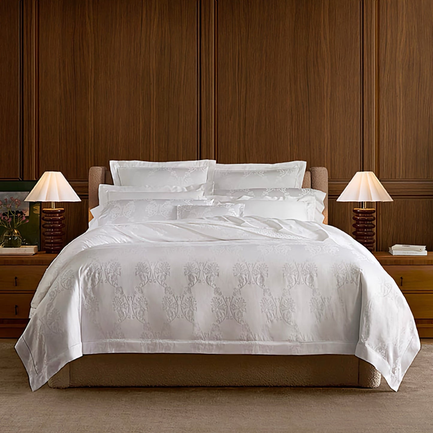Sferra Giza 45 Lido Bedding - White