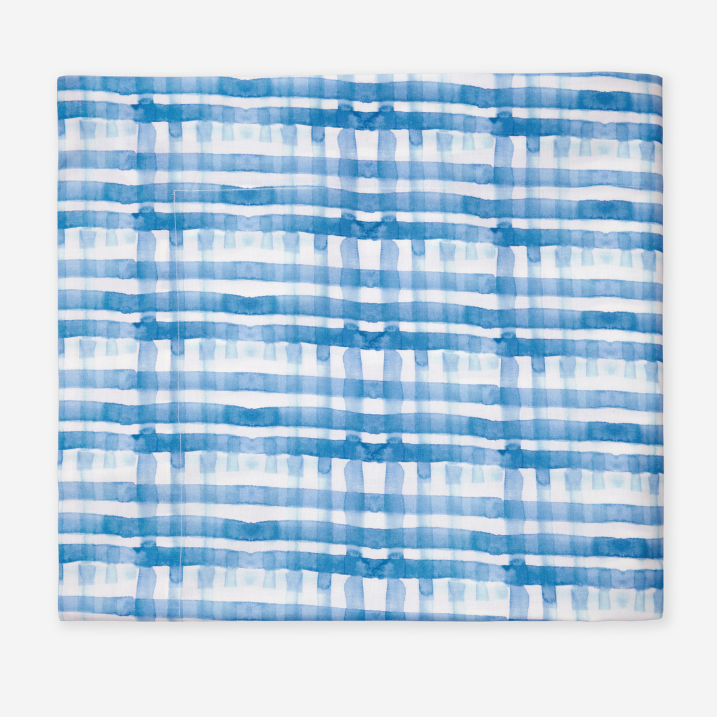 Sferra Plaidino Twin XL Bedding - Clearwater