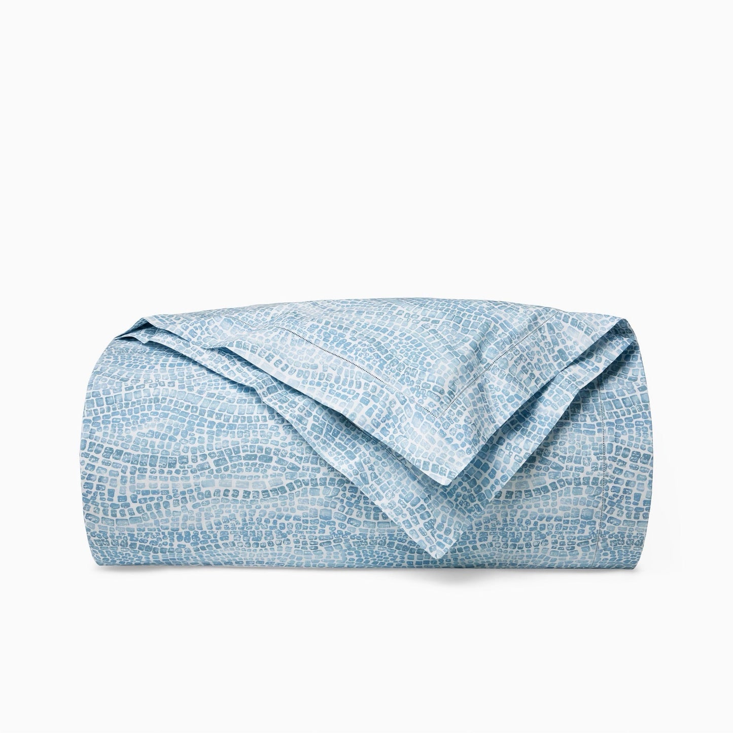Sferra X Scalamandre Cobblestones Duvet Cover and Shams - Sea