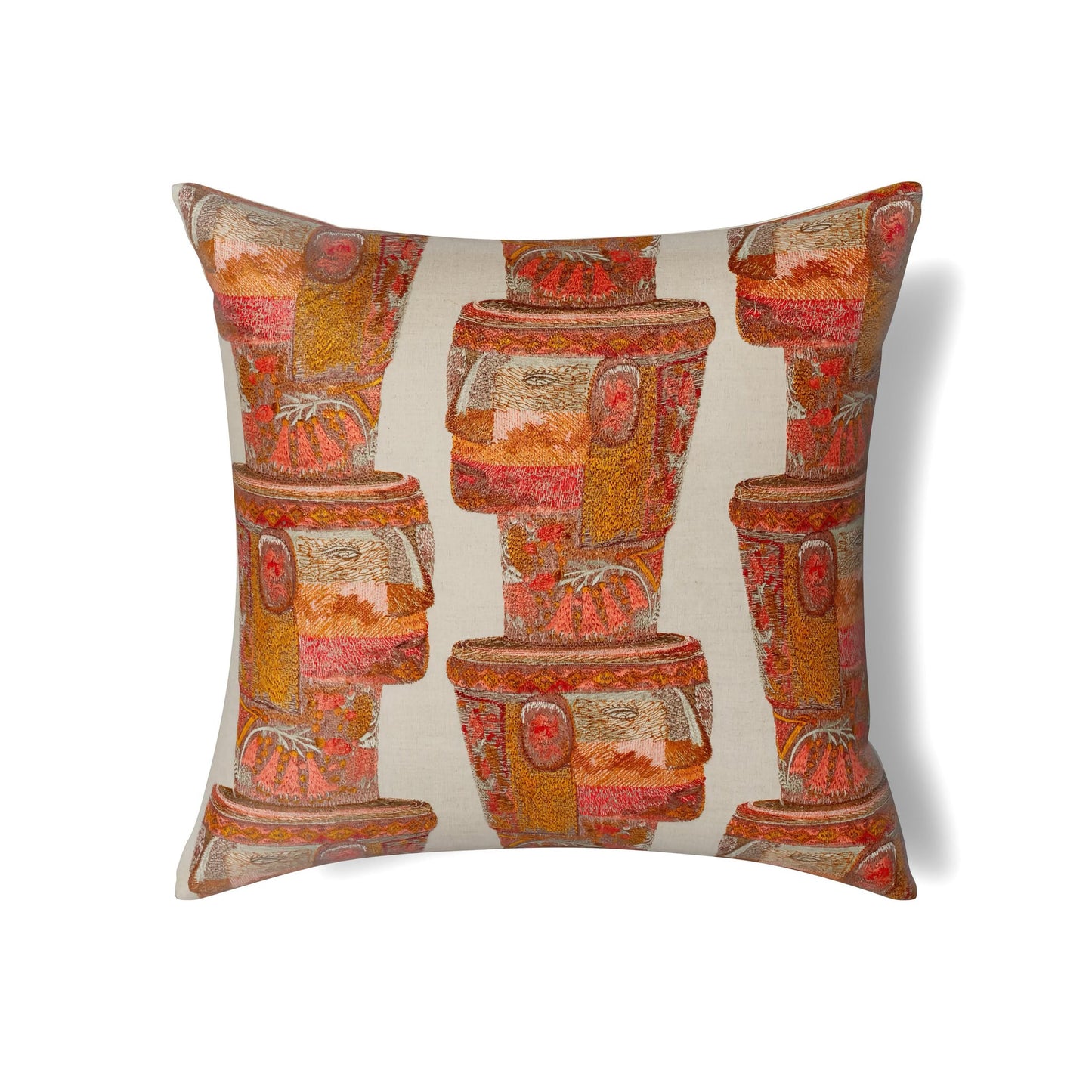 The Met x Ann Gish Kero Decorative Pillow - Sunset