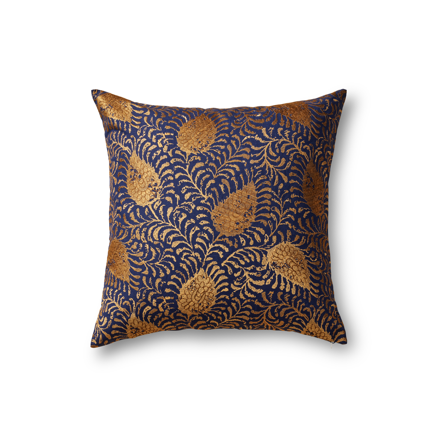 The Met x Ann Gish Kinrande Duvet Cover and Sham - Marine/Gold