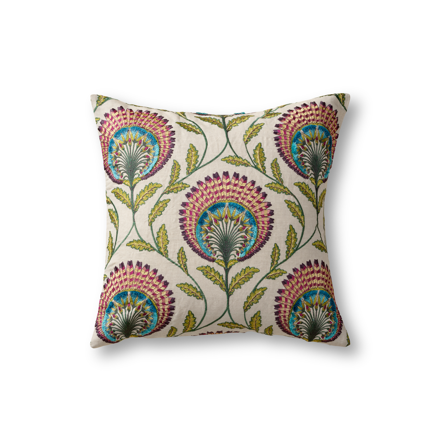 The Met x Ann Gish Tavus Throw and Decorative Pillow - Multi