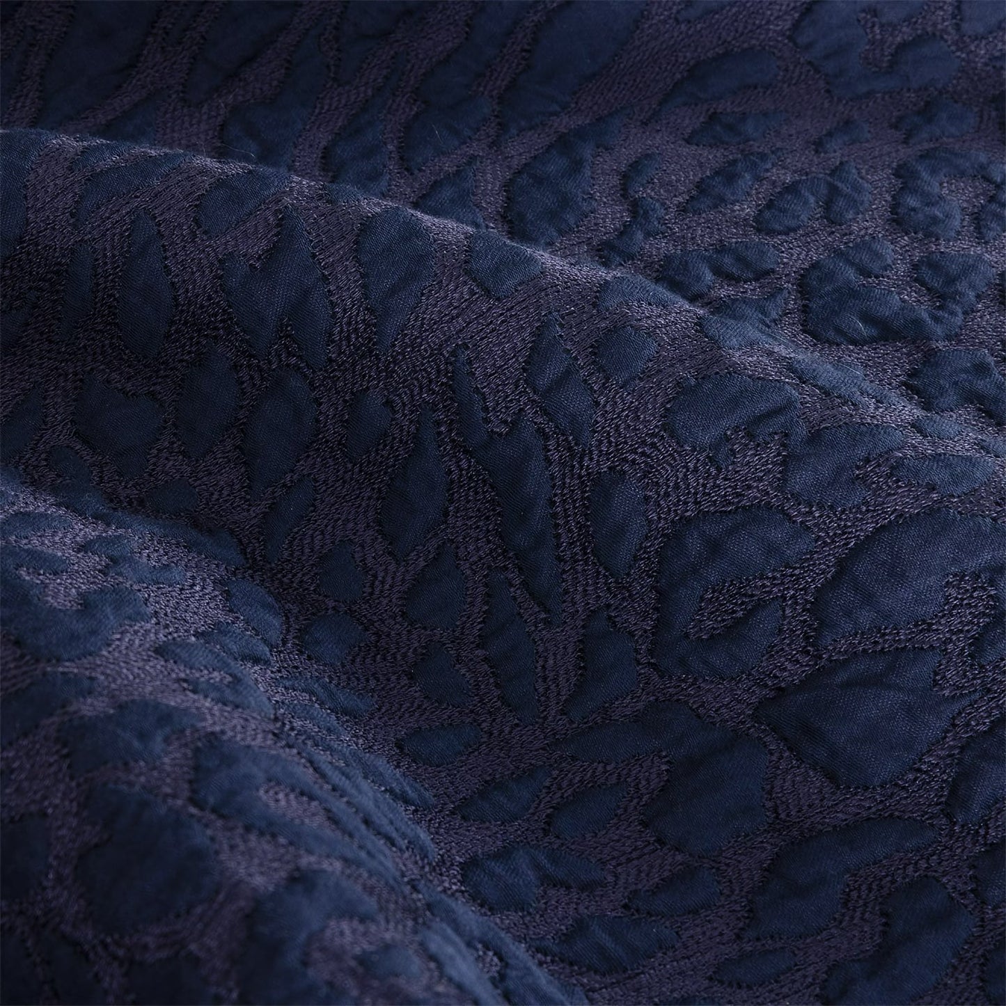 Yves Delorme Souvenir Coverlet and Decorative Pillow - Encre