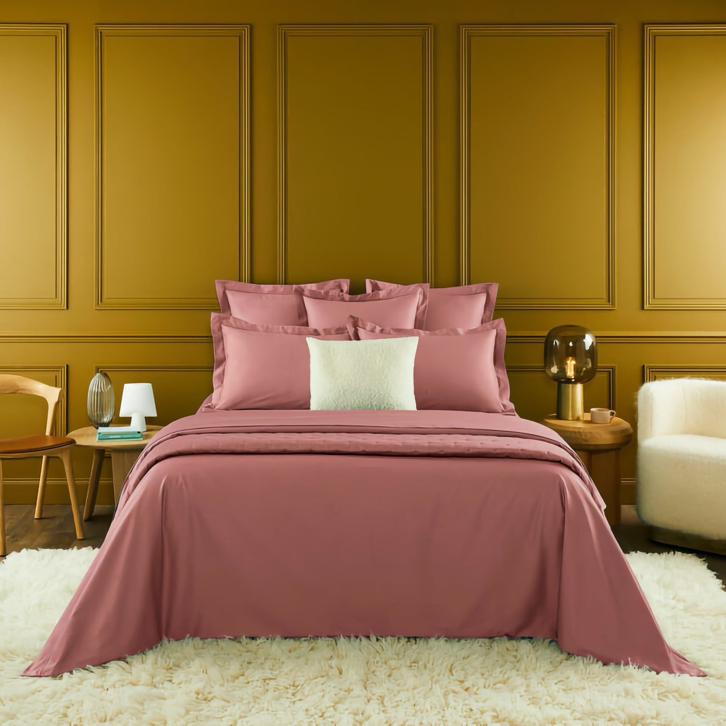 Yves Delorme Triomphe Sheet Sets - Santal