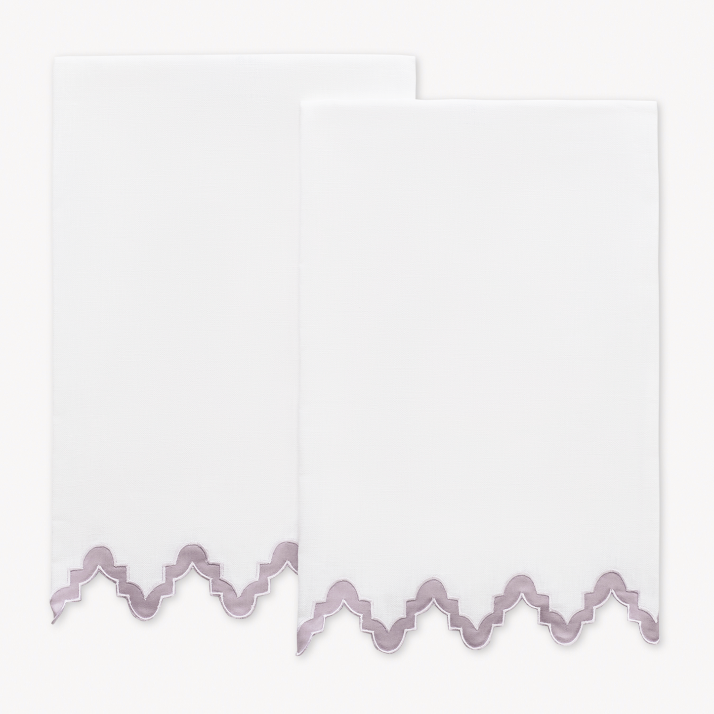 Matouk Aziza Guest Towels - Deep Lilac