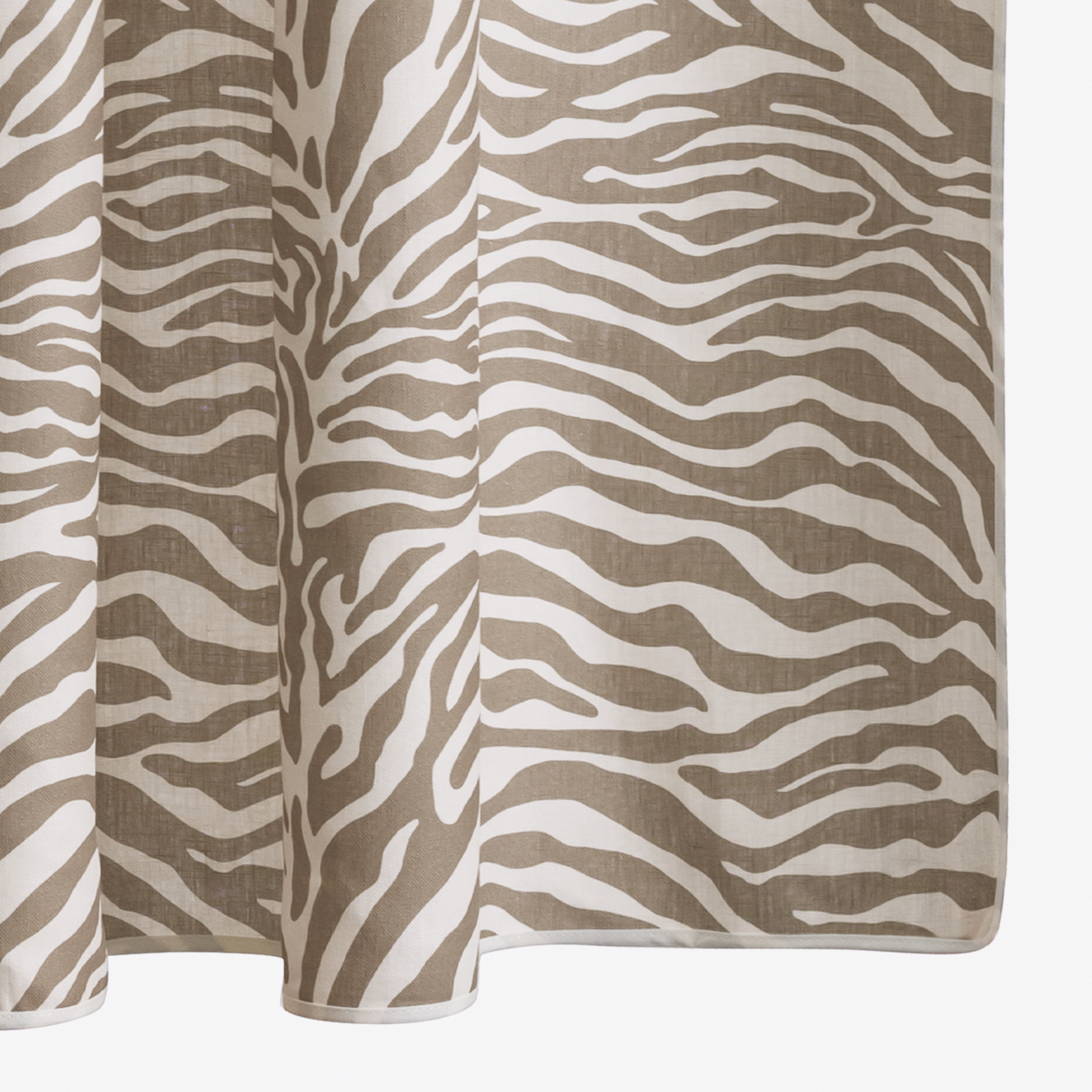Matouk Schumacher Regine Shower Curtain - Coconut