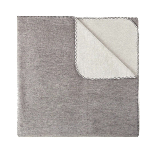 Peacock Alley Alta Blankets - Gray