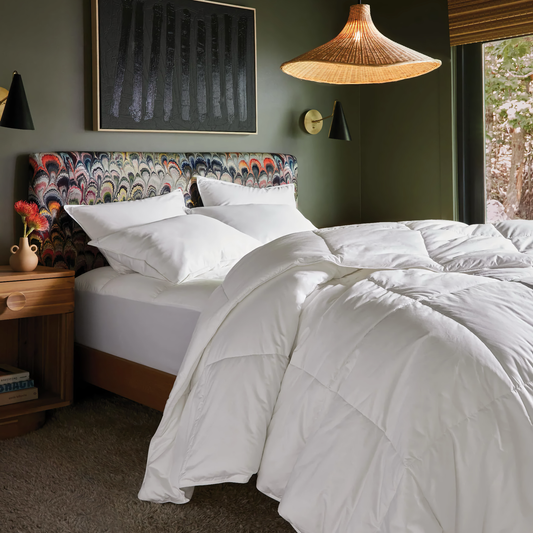 Peacock Alley Canadian White Down 850 Fill Power Duvet Inserts - All-Year Weight