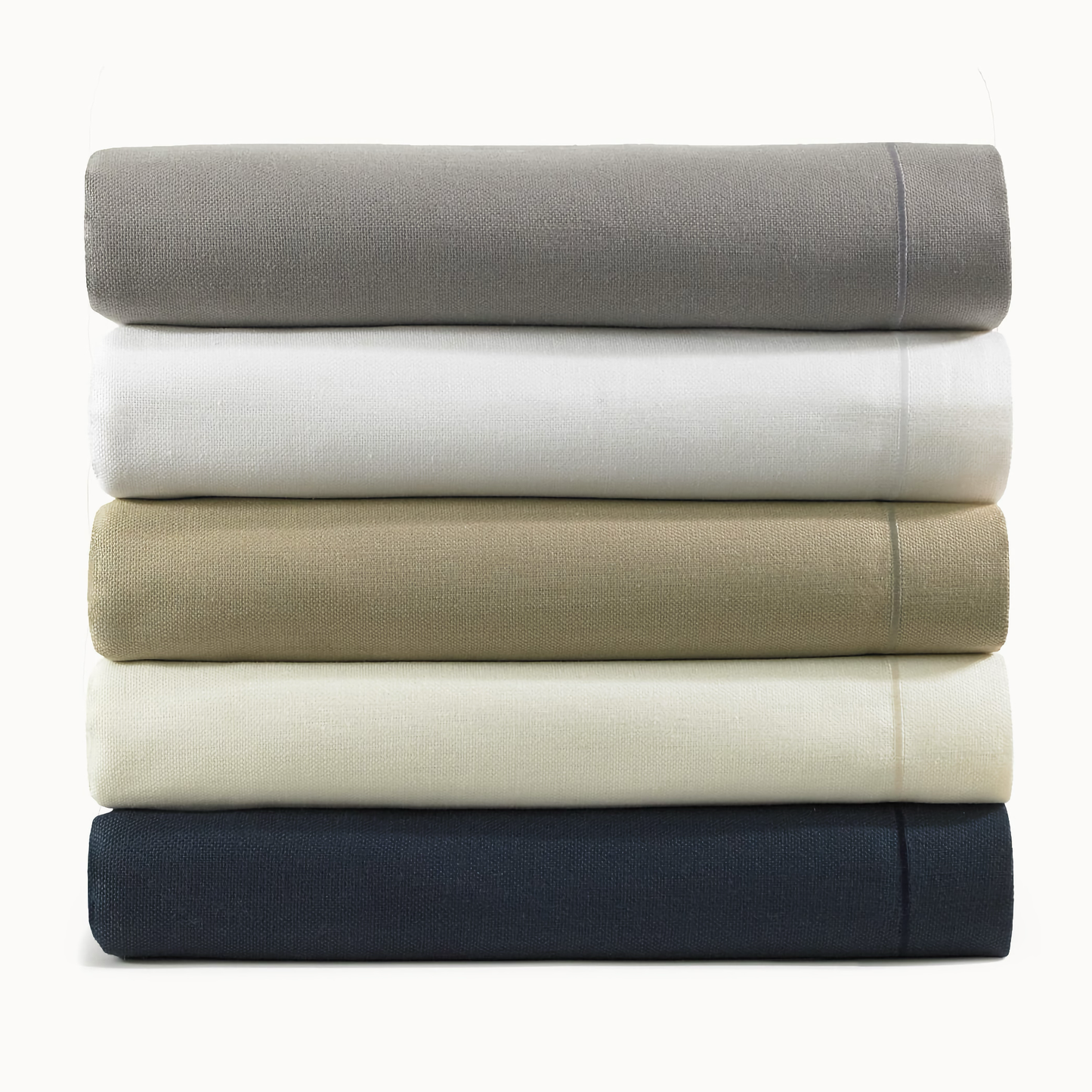 Peacock Alley Rio Corded Duvet Covers and Shams - Pewter