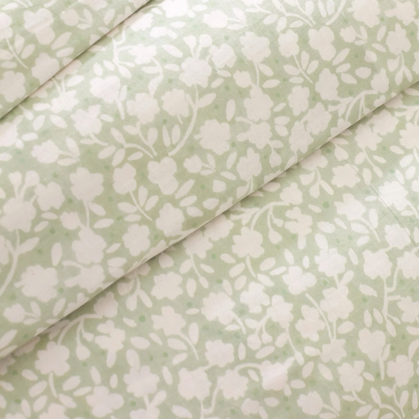 Pine Cone Hill Aria Duvet Cover and Shams - Sage