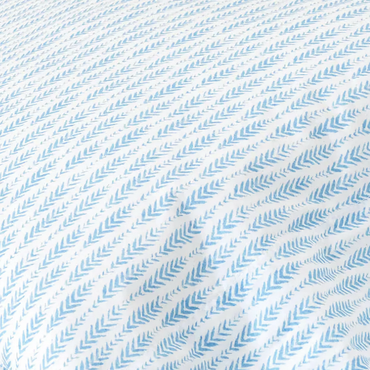 Pine Cone Hill Feather Ogee Sheet Set - French Blue