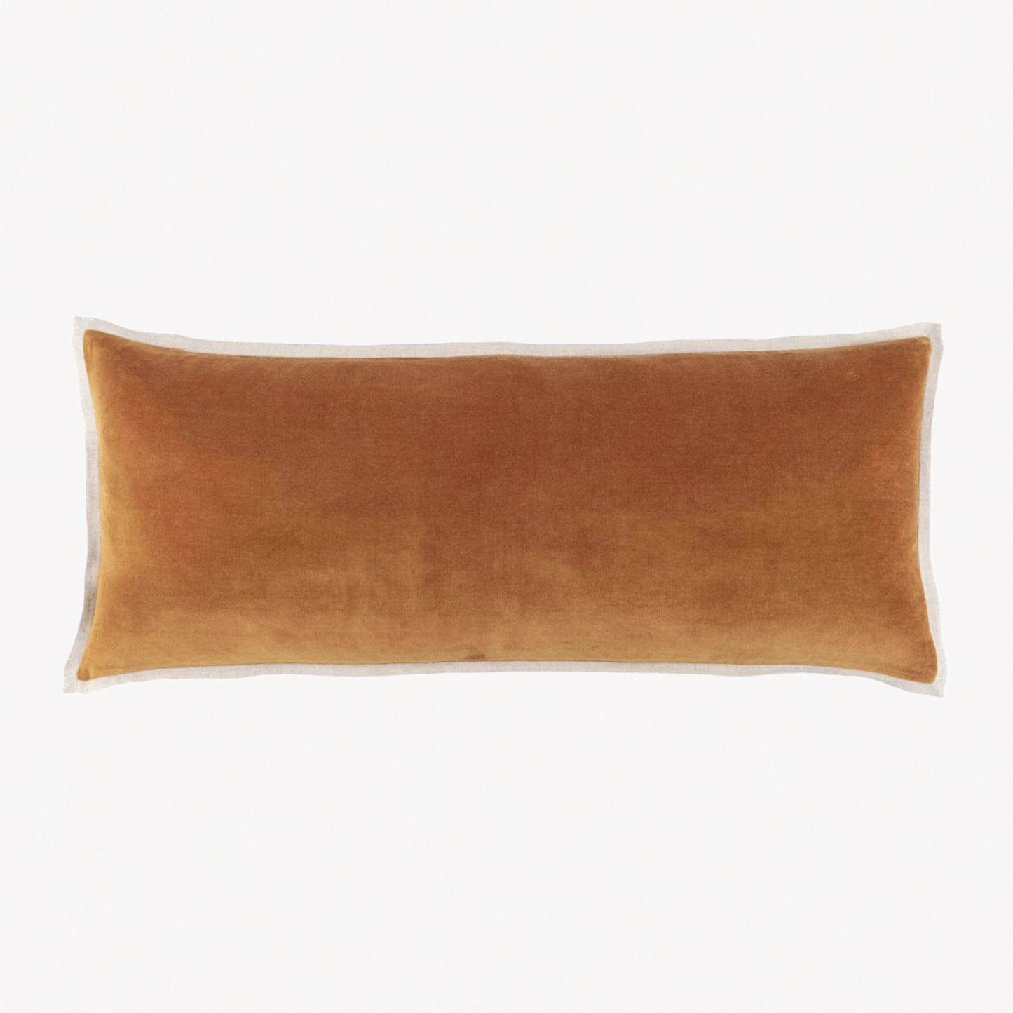Pine Cone Hill Marie Flanagan Gehry Velvet/Linen Decorative Pillow - Caramel
