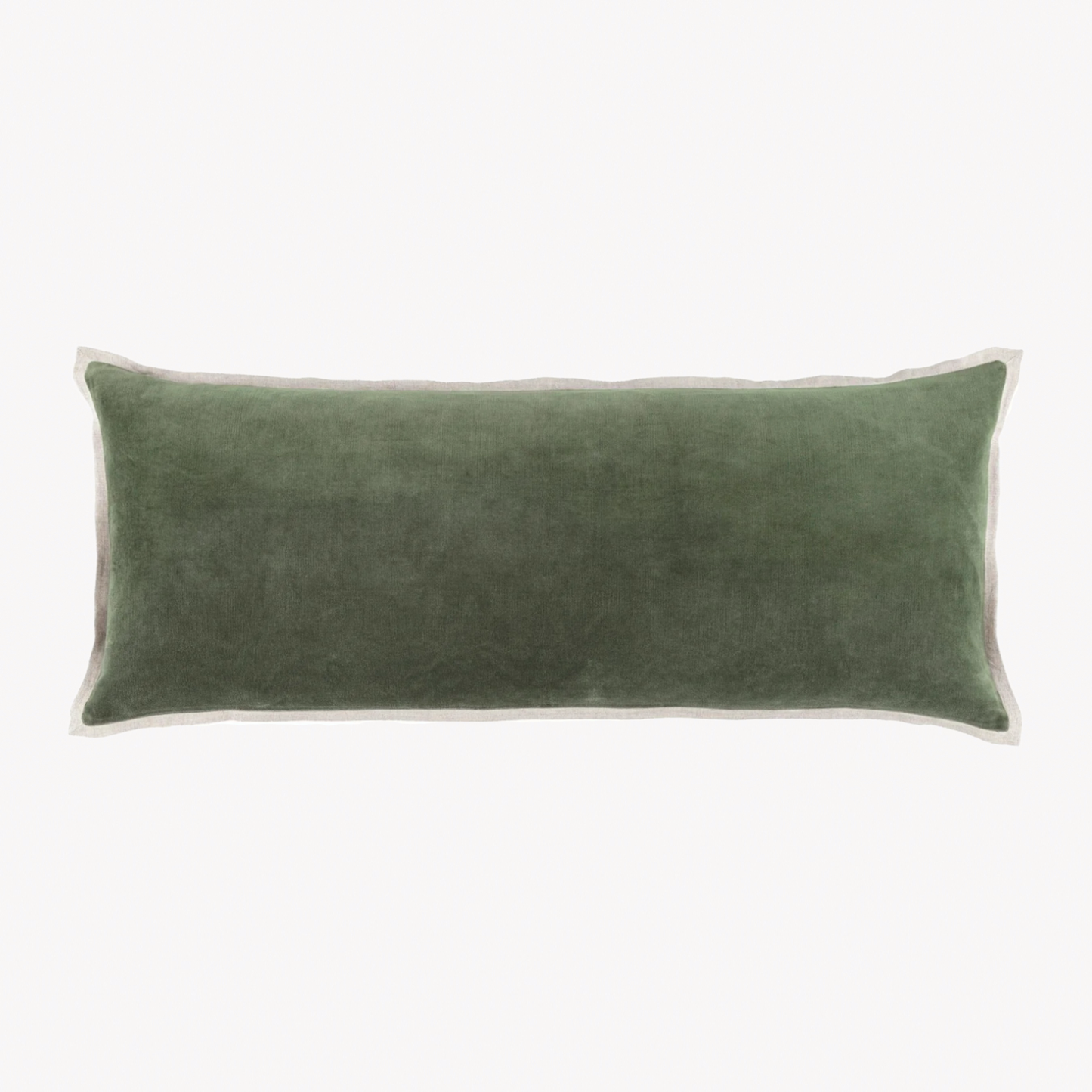 Pine Cone Hill Marie Flanagan Gehry Velvet/Linen Decorative Pillow - Sage