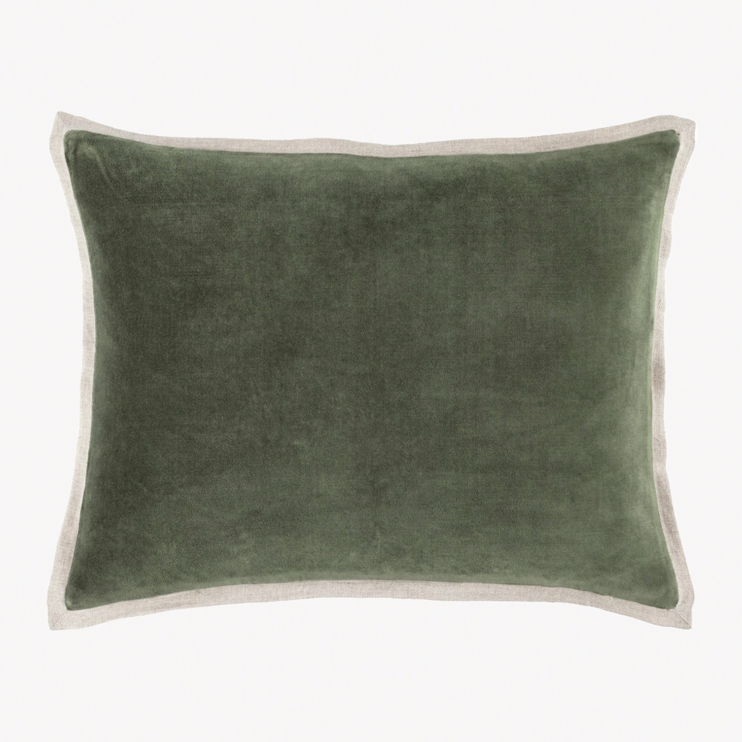 Pine Cone Hill Marie Flanagan Gehry Velvet/Linen Decorative Pillow - Sage