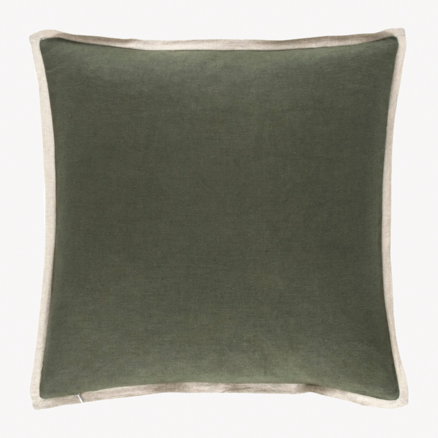 Pine Cone Hill Marie Flanagan Gehry Velvet/Linen Decorative Pillow - Sage