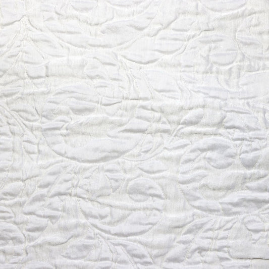 SDH Jasmine Matelasse Bedding - Snow