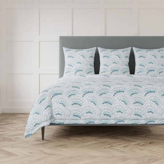 The Met x Ann Gish Nazar Bedding - Blues