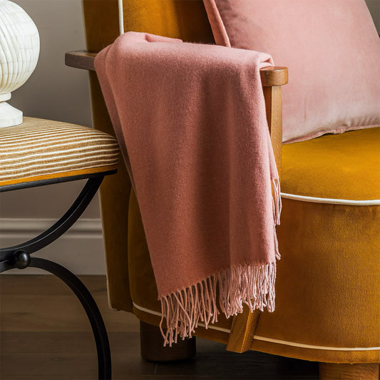Yves Delorme Club Throw - Santal